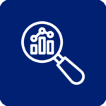 Icon lupe für Analyse